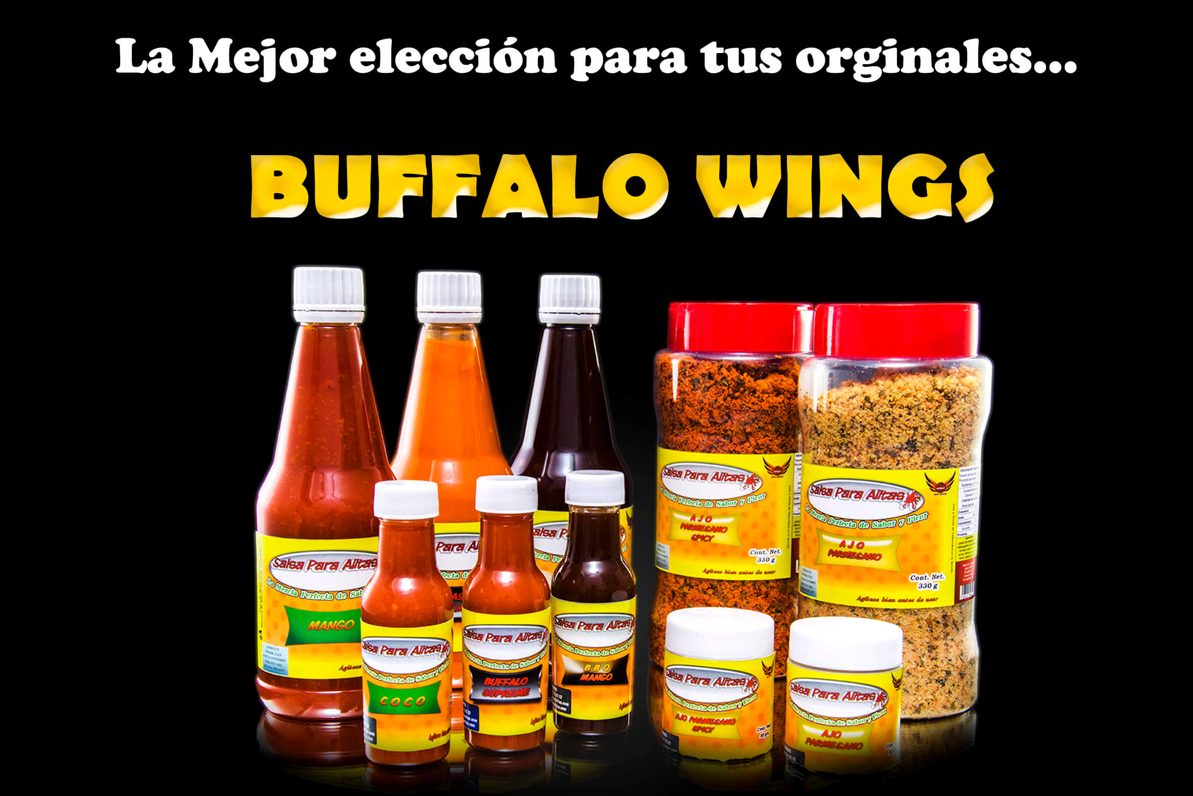 salsas alitas mejor opcion